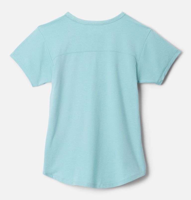 Girls' Tech Trail T-Shirt, Color: Spray Heather, image 2