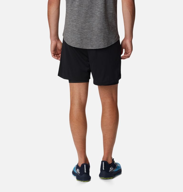 Men's Endless Trail 2-In-1 Shorts, Color: Black, image 2