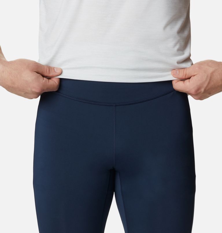Mens navy running tights sale