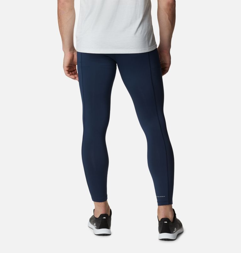 Mens navy leggings running tight sale