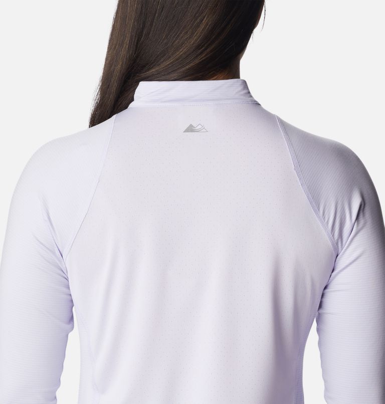 Women's Endless Trail Running Long Sleeve T-Shirt, Color: Purple TInt, image 5