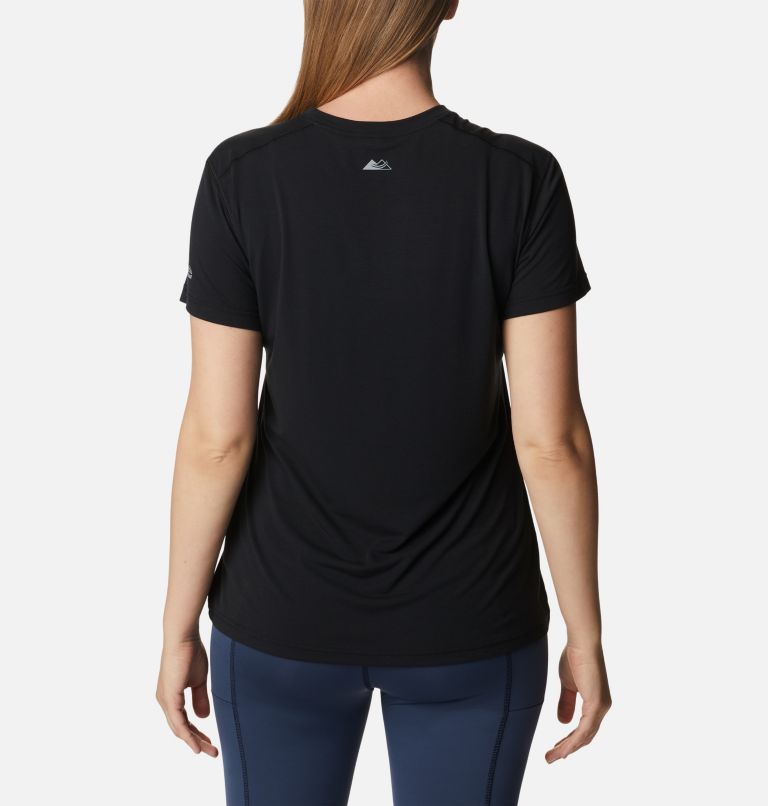 Women's Endless Trail Running Tech T-Shirt, Color: Black, image 2