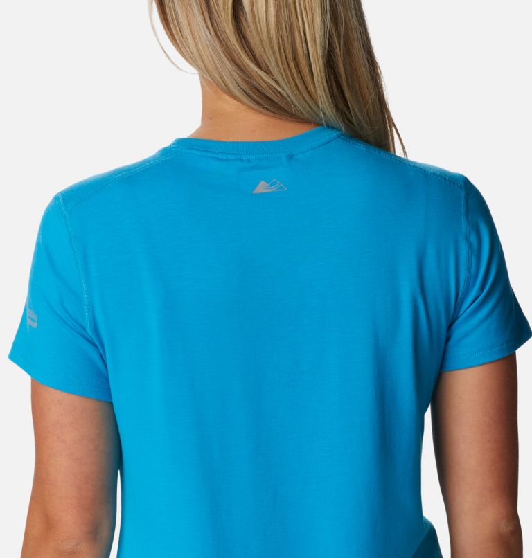 Blue running hot sale top womens