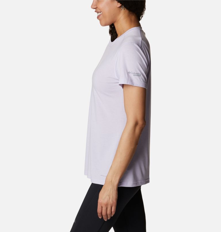 Women's Endless Trail Running Technical T-Shirt, Color: Purple Tint, image 3