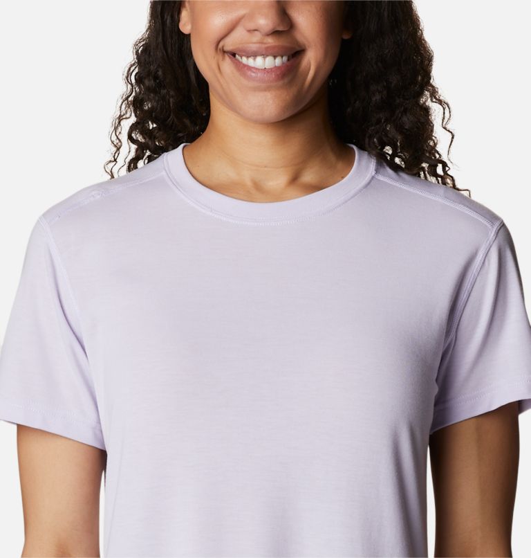 Women's Endless Trail Running Technical T-Shirt, Color: Purple Tint, image 4