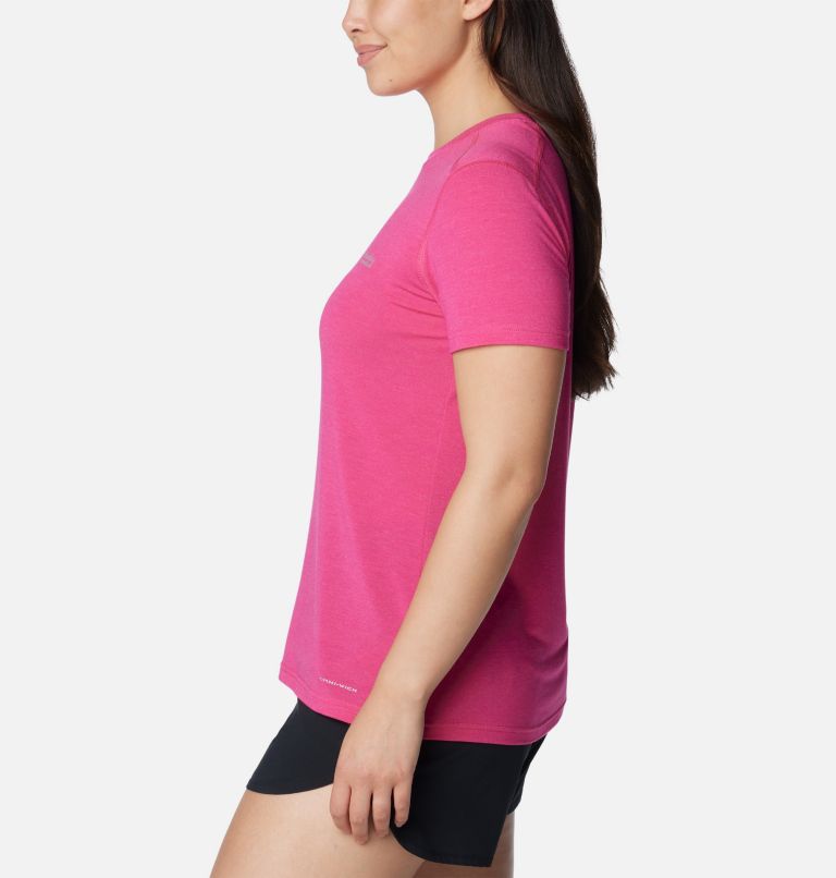 T-shirt de course technique Endless Trail Femme, Color: Ultra Pink, image 3