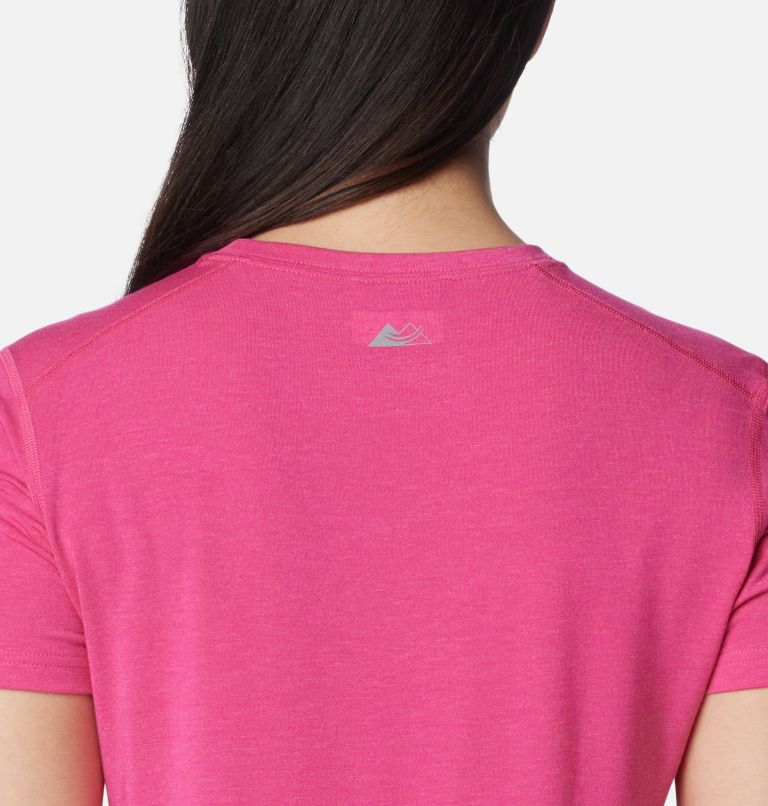 T-shirt de course technique Endless Trail Femme, Color: Ultra Pink, image 5