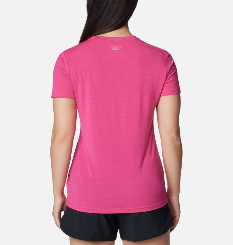 T-shirt de course technique Endless Trail Femme, Color: Ultra Pink, image 2