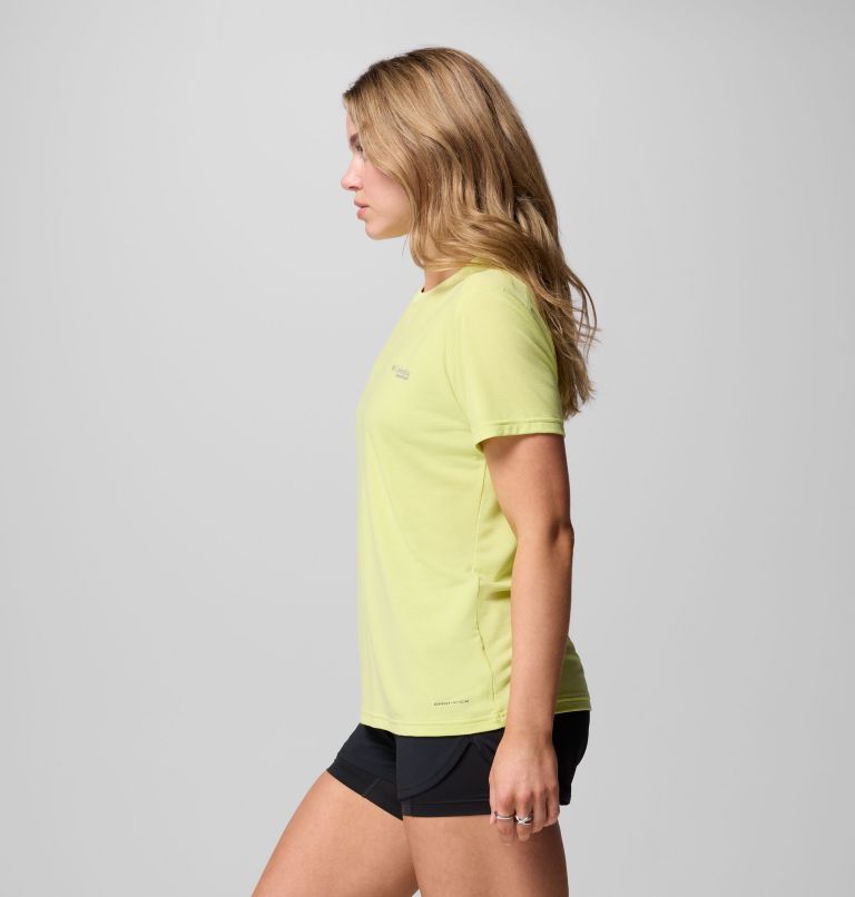 Women's Endless Trail Running Tech T-Shirt, Color: Neon Light, image 4