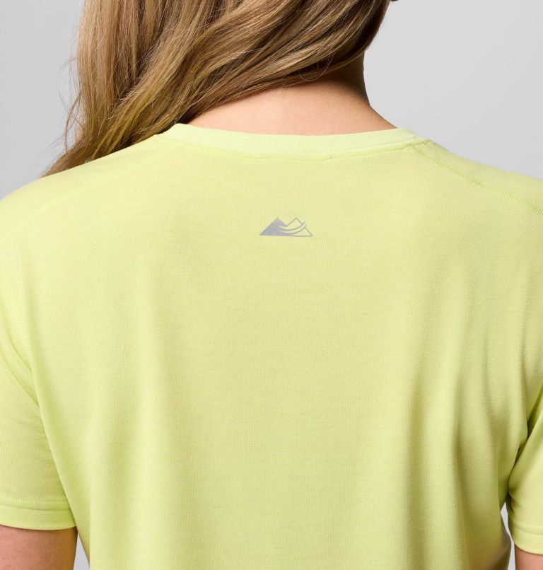 Women's Endless Trail Running Tech T-Shirt, Color: Neon Light, image 6