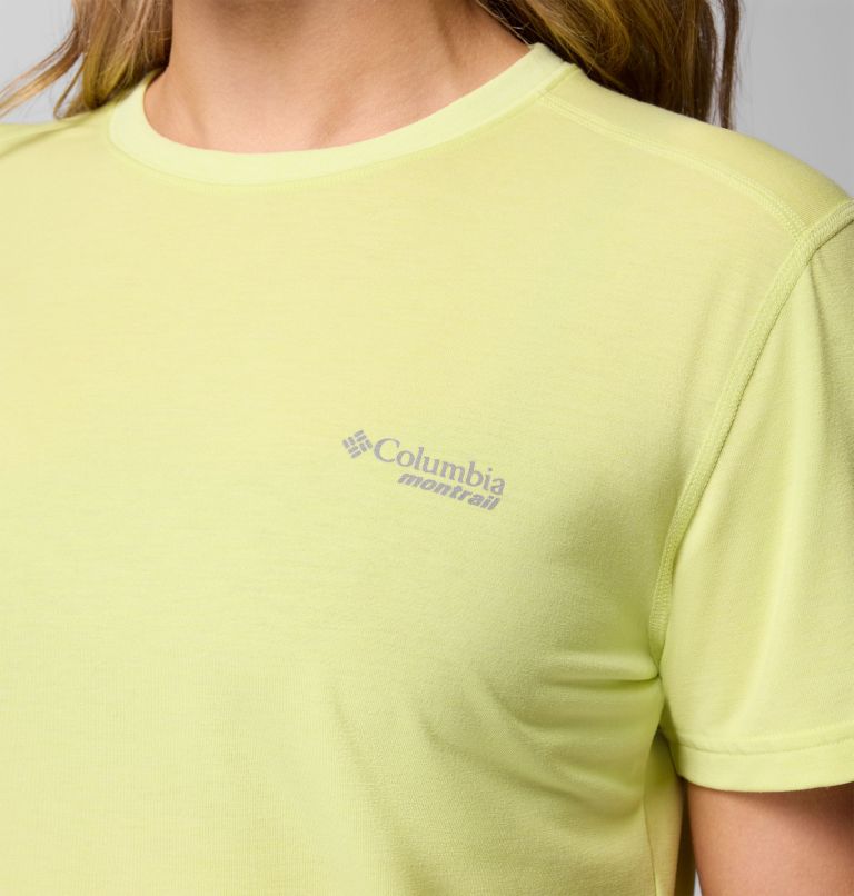 Women's Endless Trail Running Tech T-Shirt, Color: Neon Light, image 7
