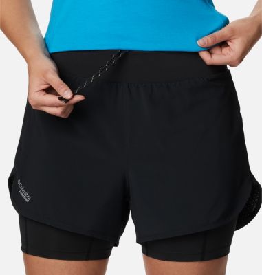 Women's Endless Trail 2-in-1 Shorts, Color: Black, image 4