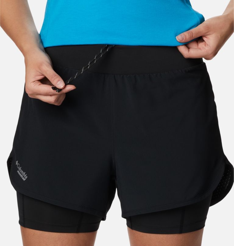 Thumbnail: Women's Endless Trail 2-in-1 Shorts, Color: Black, image 4