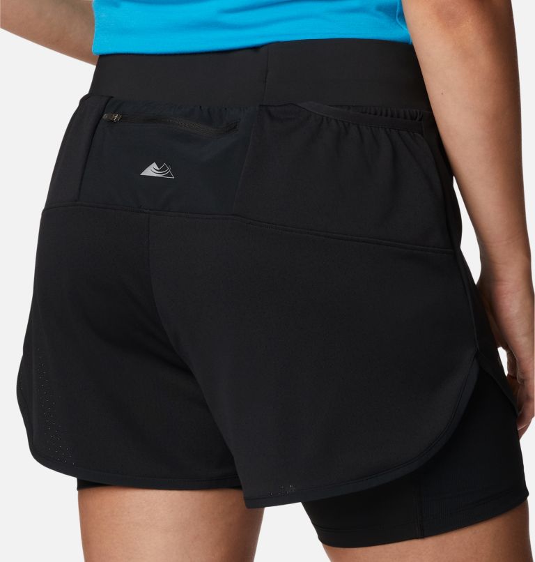 Women's Endless Trail 2-in-1 Shorts, Color: Black, image 5