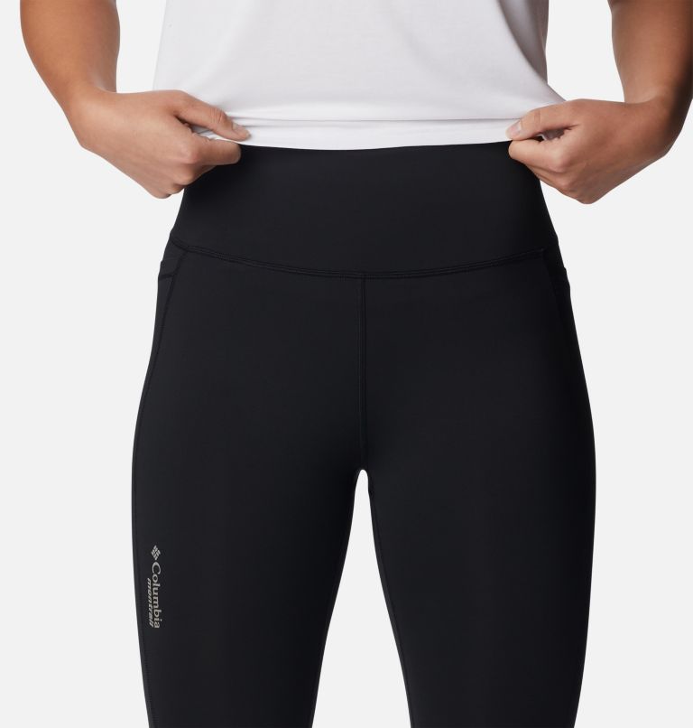 Thumbnail: Women's Endless Trail Running Tights, Color: Black, image 4
