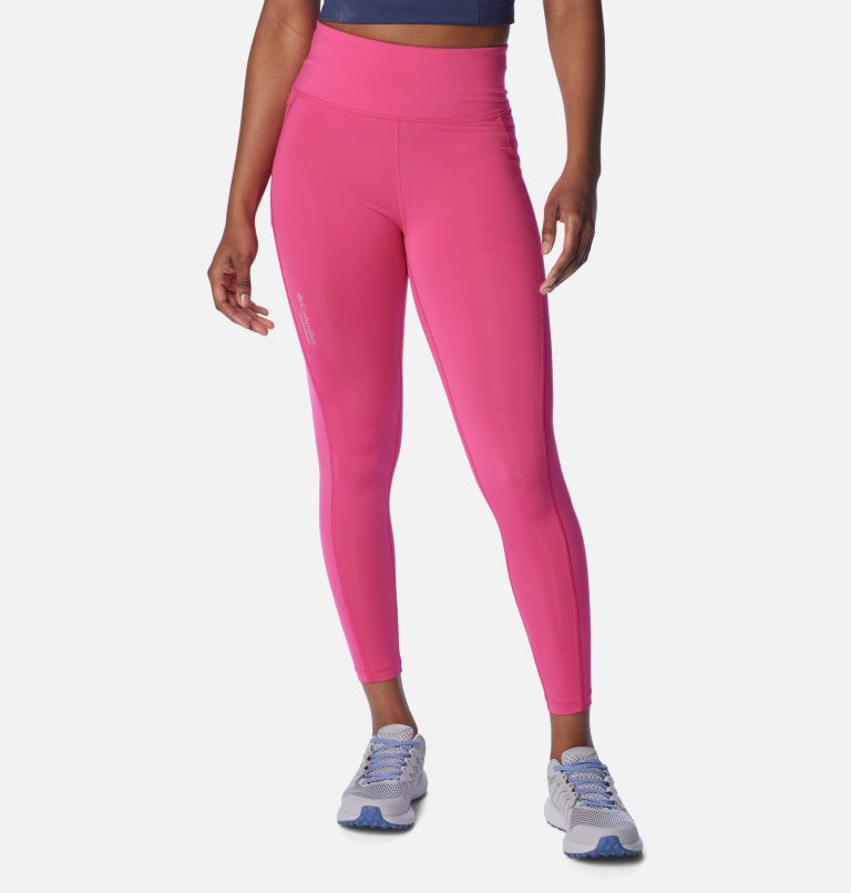 Dark Pink Cotton Spandex Lycra Women Pants