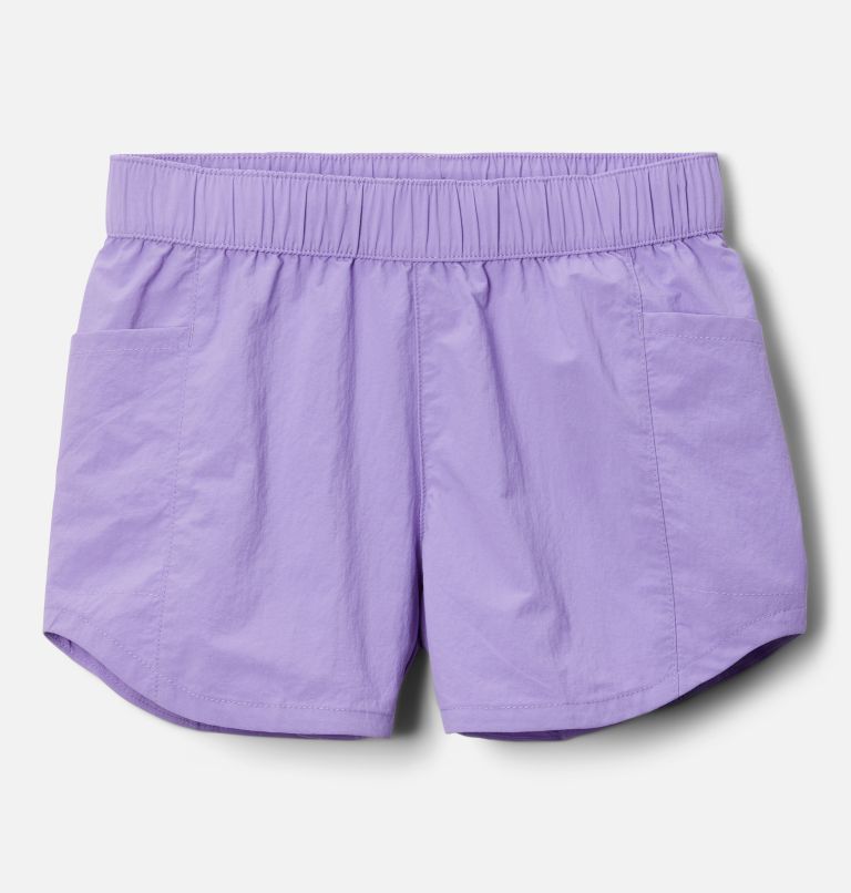 Girls' Fork Stream Shorts, Color: Paisley Purple, image 1