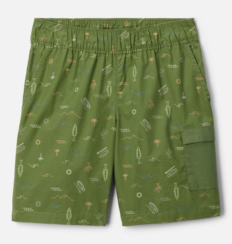 Thumbnail: Boys' Washed Out Cargo Shorts, Color: Canteen Explorer, image 1