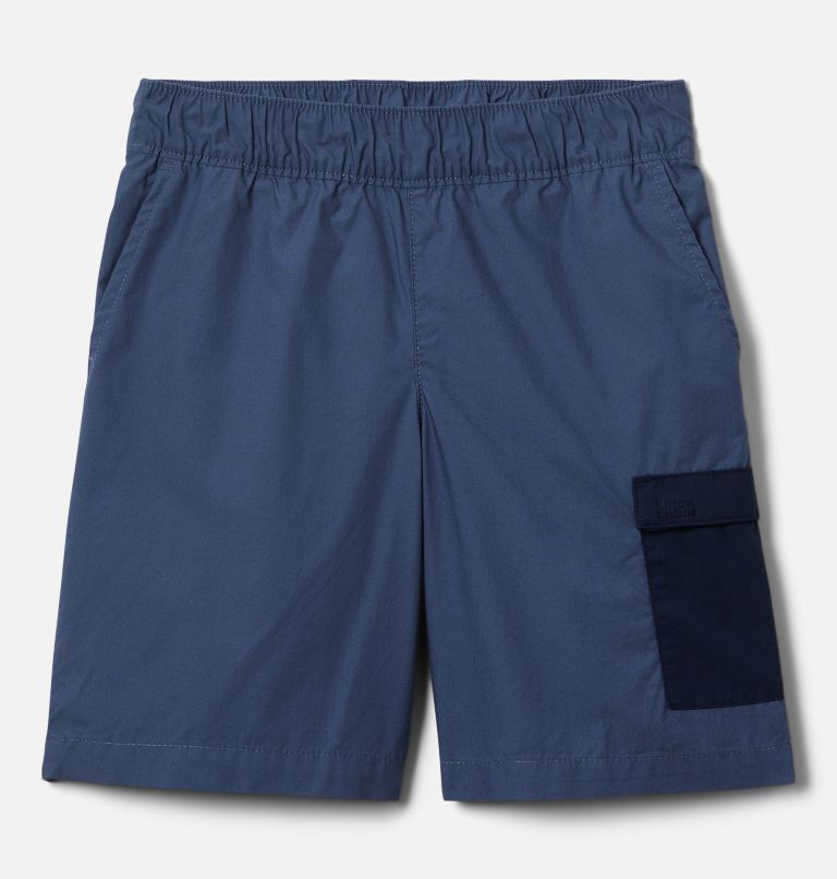 Thumbnail: Boys' Washed Out Cargo Shorts, Color: Dark Mountain, Collegiate Navy, image 1