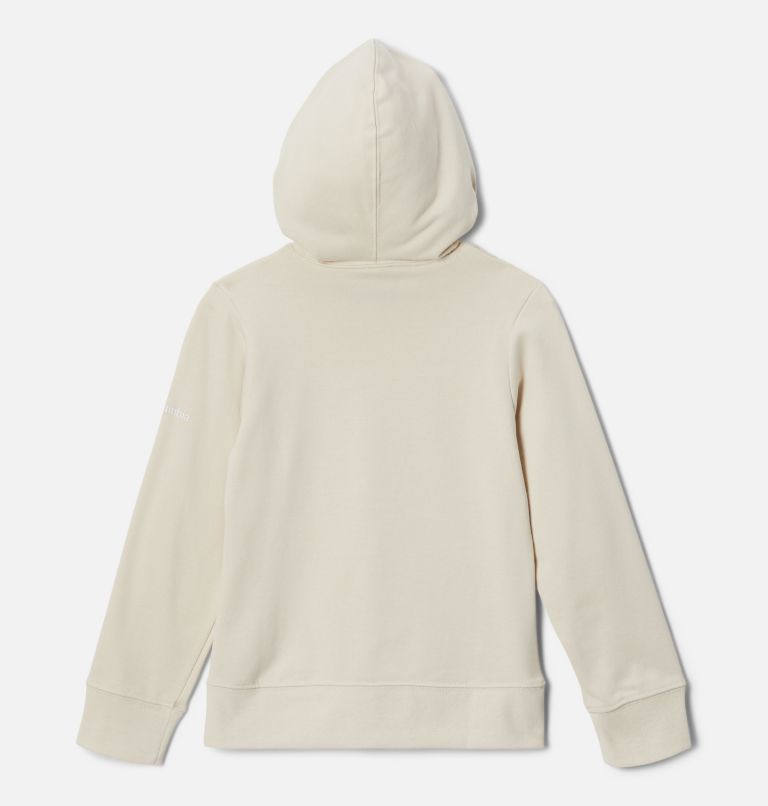 Thumbnail: Girl's Columbia Trek French Terry Hoodie, Color: Chalk, image 2