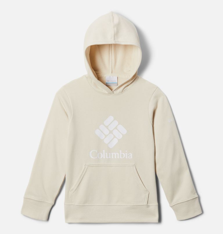 Thumbnail: Girl's Columbia Trek French Terry Hoodie, Color: Chalk, image 1