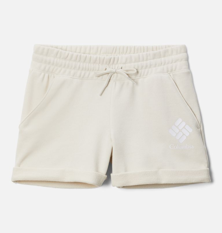 Girl's Columbia Trek French Terry Shorts, Color: Chalk, image 1