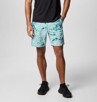 ★★Columbia★★ CLASSIC LOGO WIDE FIT PINTUCK SHORTS PANTS CLASSIC LOGO WIDE FIT PINTUCK SHORTS PANTS M.그레이_COLUMBIA