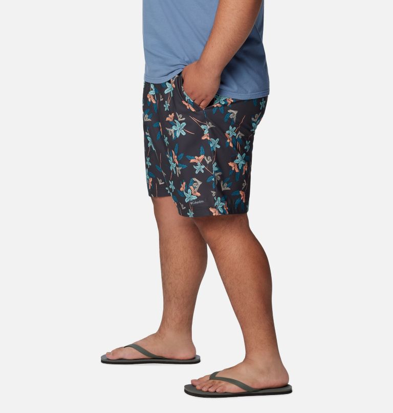 Men's Summertide Stretch Printed Shorts - Big, Color: Shark Tiger Lilies, image 3