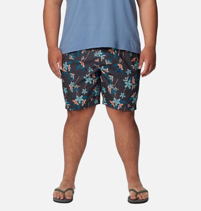 Men's Summertide Stretch Printed Shorts - Big, Color: Shark Tiger Lilies, image 1