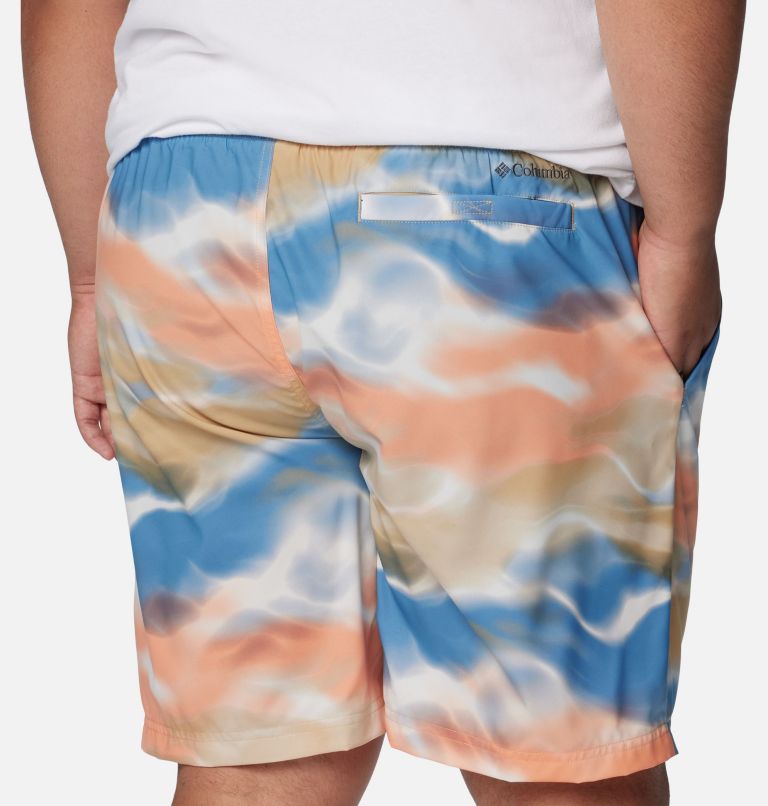 Men's Summertide Stretch Printed Shorts - Big, Color: Light Camel Undercurrent, image 5