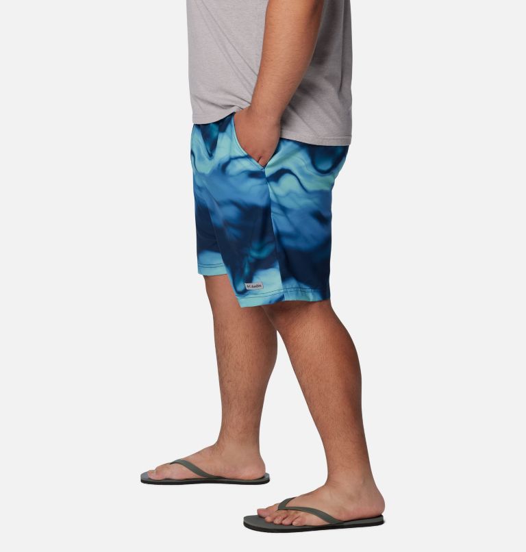 Men's Summertide Stretch Printed Shorts - Big, Color: Collegiate Navy Undercurrent, image 3