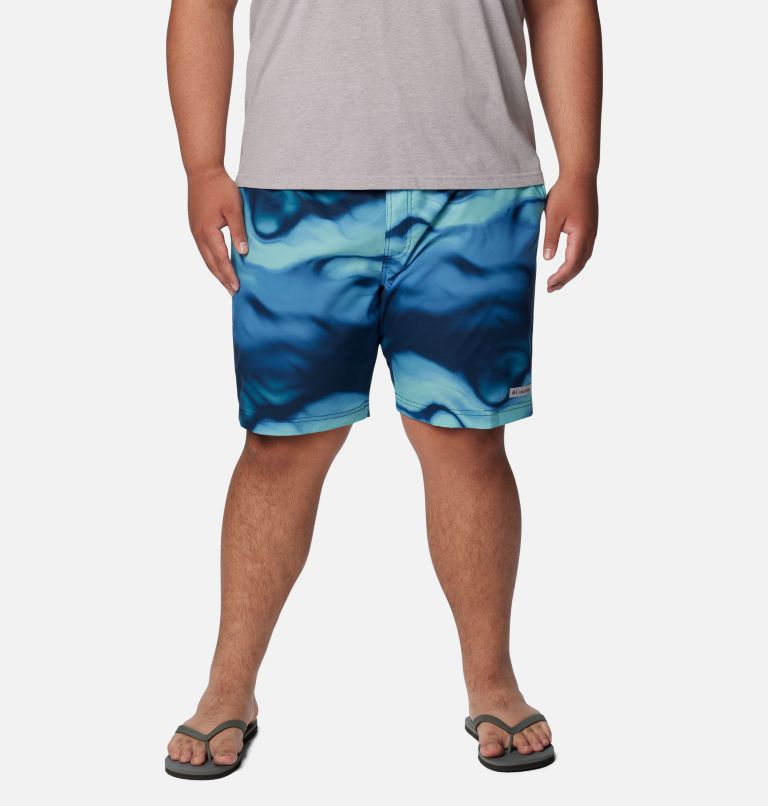 Men's Summertide Stretch Printed Shorts - Big, Color: Collegiate Navy Undercurrent, image 1
