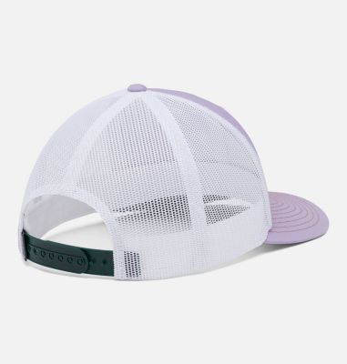 Columbia Logo Snap Back Cap f&uuml;r Unisex, Color: Frosted Purple, White, CSC Retro