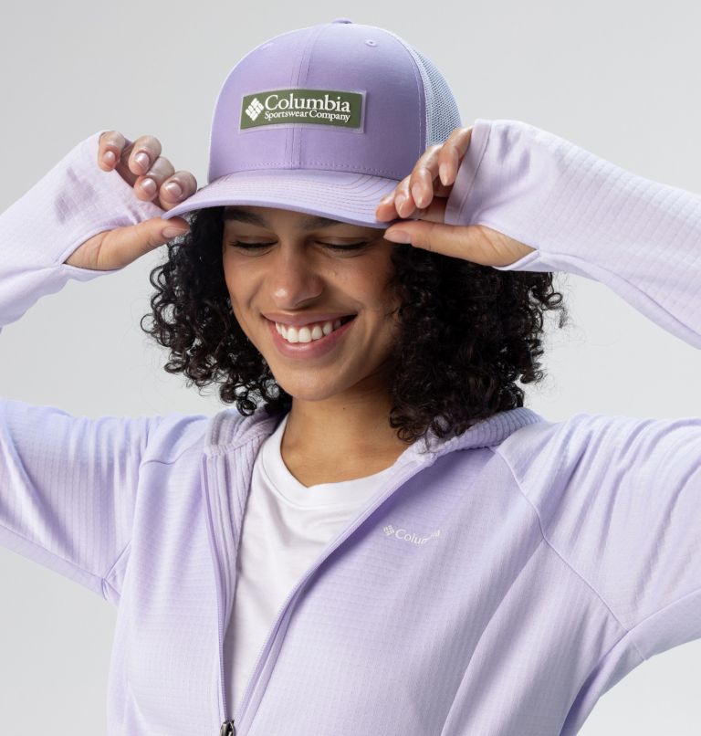 Thumbnail: Columbia Logo Snap Back | 535 | O/S, Color: Frosted Purple, White, CSC Retro, image 5
