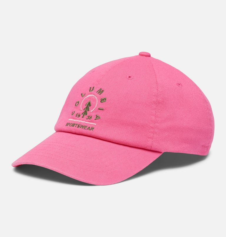 Columbia Embroidered Dad Cap, Color: Wild Geranium, CSC Lone Pine, image 1