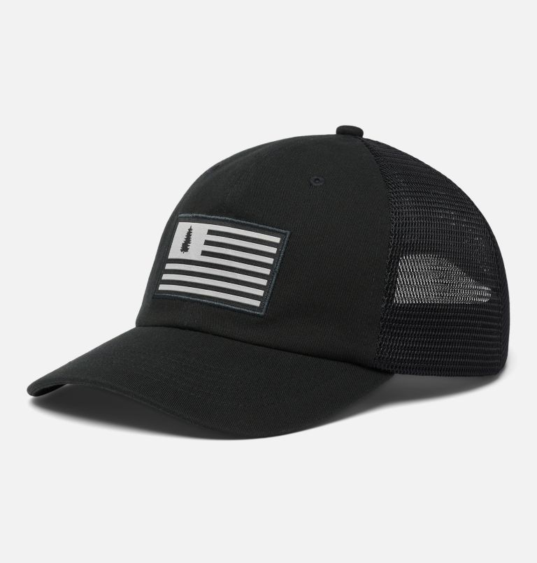 Columbia Patch Dad Cap | 010 | O/S, Color: Black, Pine Flag, image 1