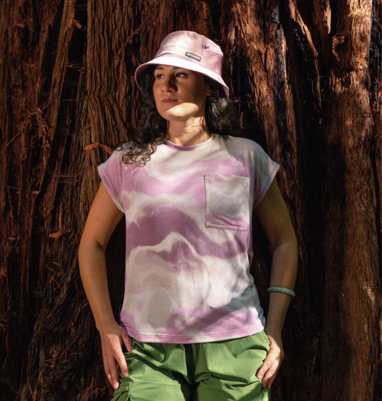 Unisex Columbia Trek Bucket Hat, Color: Fig, Cosmos, image 5