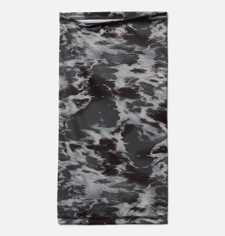 Summerdry Printed Neck Gaiter, Color: Black Natureal Waves, image 1