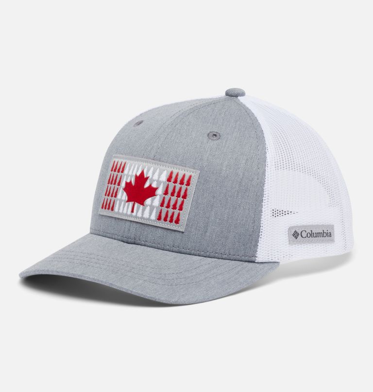 Columbia Youth Tree Flag Snap Back | 039 | O/S, Color: Columbia Grey Heather Canada Tree Flag, image 1
