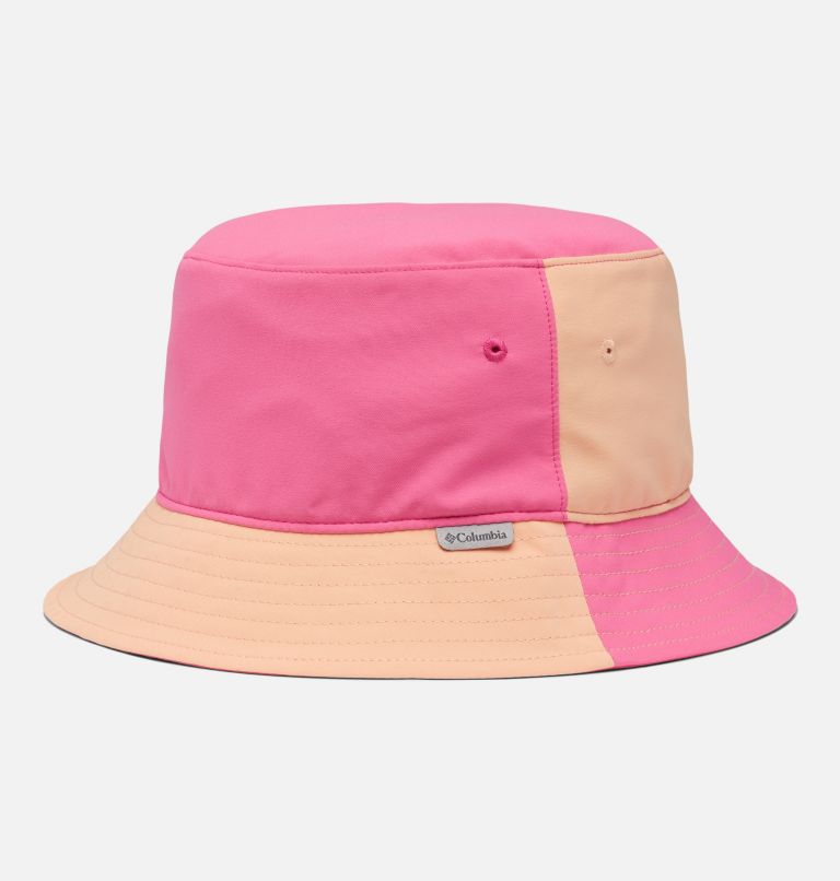 Columbia Youth Bucket Hat | 656 | S/M, Color: Wild Geranium, Peach, image 1