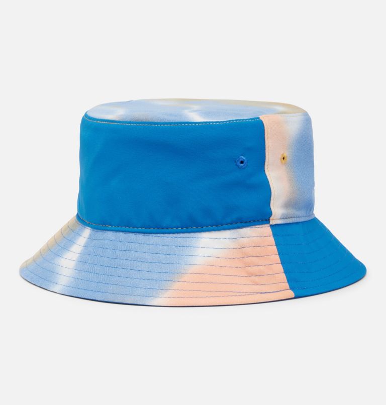 Toddler Columbia Bucket Hat, Color: Light Camel Undercurrent, Bright Indigo, image 2