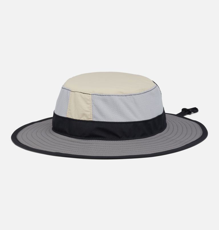 Kids' Bora Bora Booney Hat, Color: Black, Ancient Fossil, City Grey, image 2