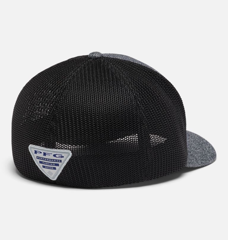 Thumbnail: PFG Statetriot Mesh Ball Cap, Color: Grill Heather, TX Patch, image 2