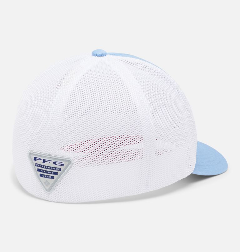 PFG Statetriot Mesh Ball Cap, Color: Agate Blue, Red Spark, USA Patch, image 2
