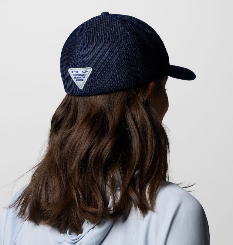 PFG Statetriot Mesh Ball Cap, Color: Collegiate Navy, PFG Pride USA, image 5