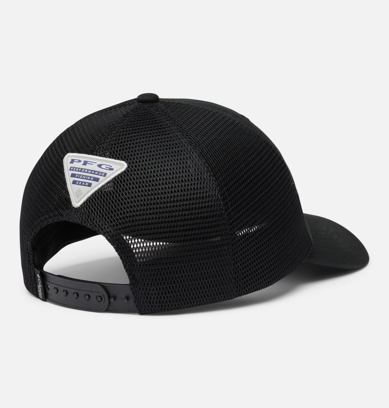 PFG Patch Dad Cap, Color: Black, Fish Star Flag, image 2