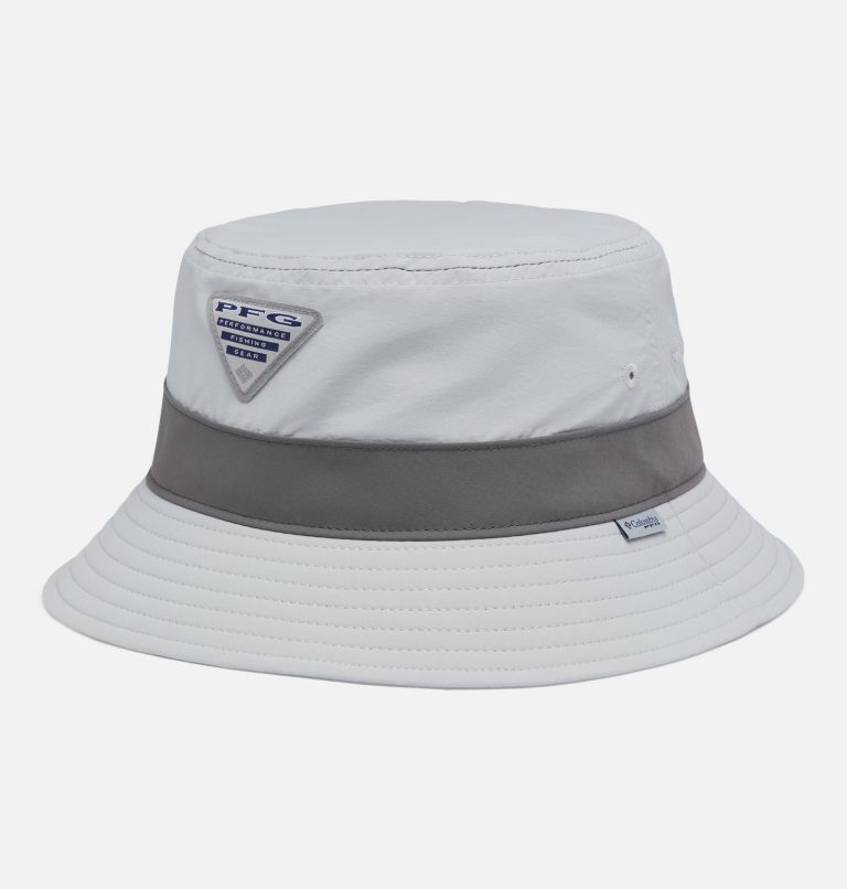 PFG Slack Tide Bucket Hat, Color: Cool Grey, City Grey, image 1