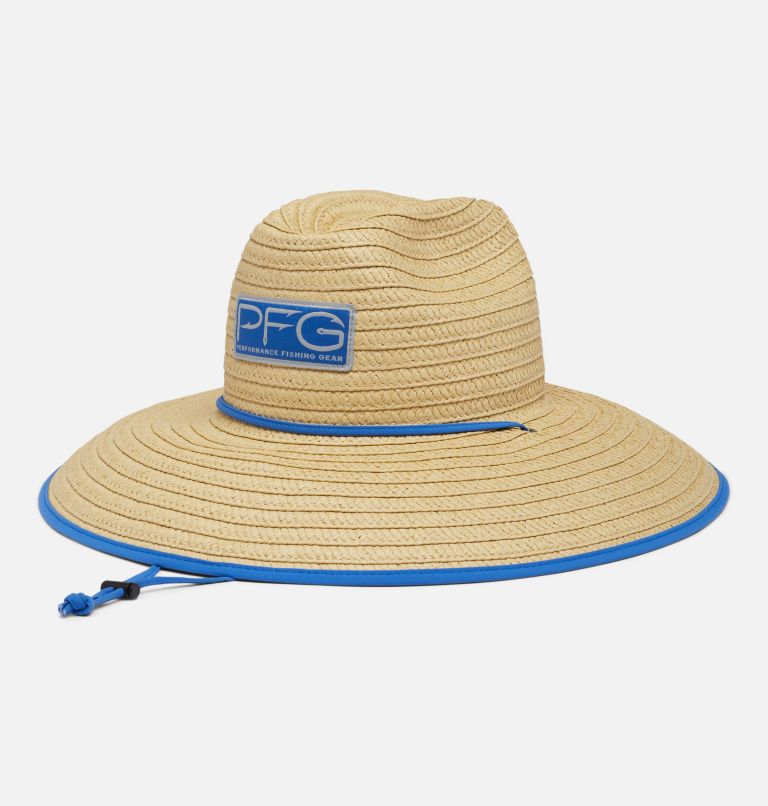 PFG Straw Lifeguard Hat, Color: Straw, Hooks, image 1