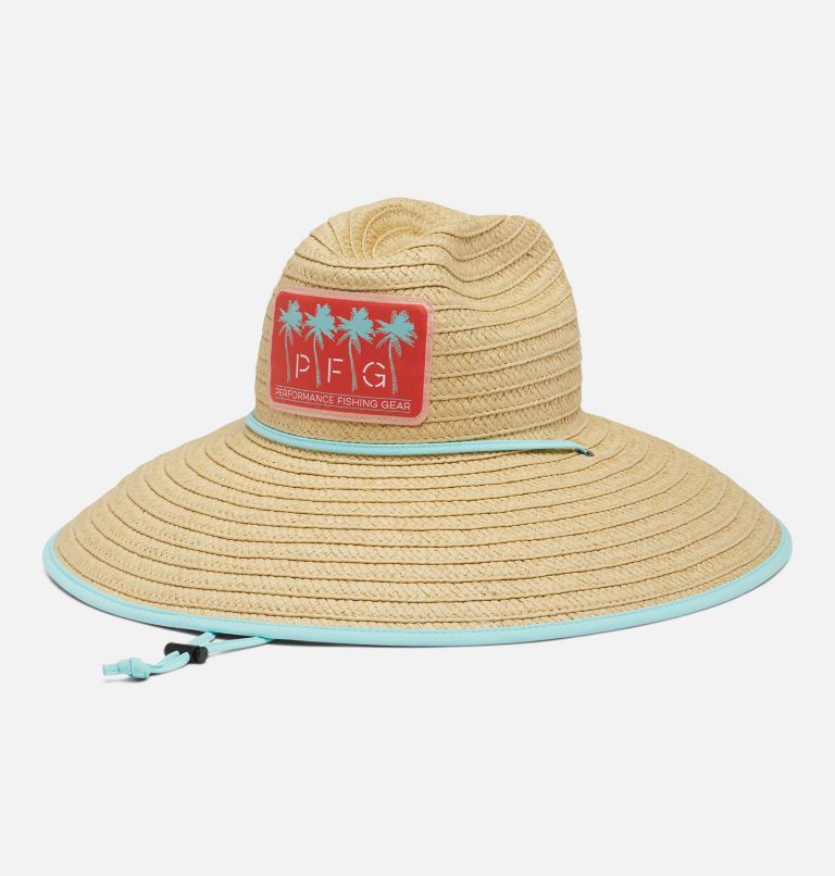 Thumbnail: PFG Straw Lifeguard Hat, Color: Straw, Las Palmas, image 1