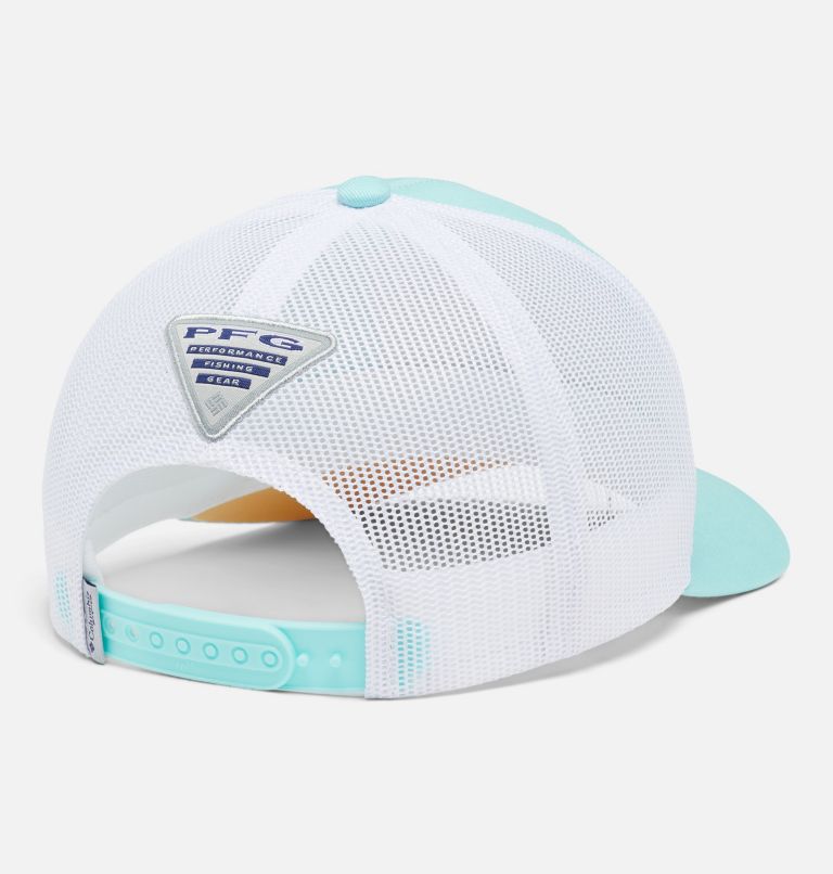 PFG Women's Fish Flag Snap Back | 499 | O/S, Color: Gulf Stream, Fish Friends Flag, image 2